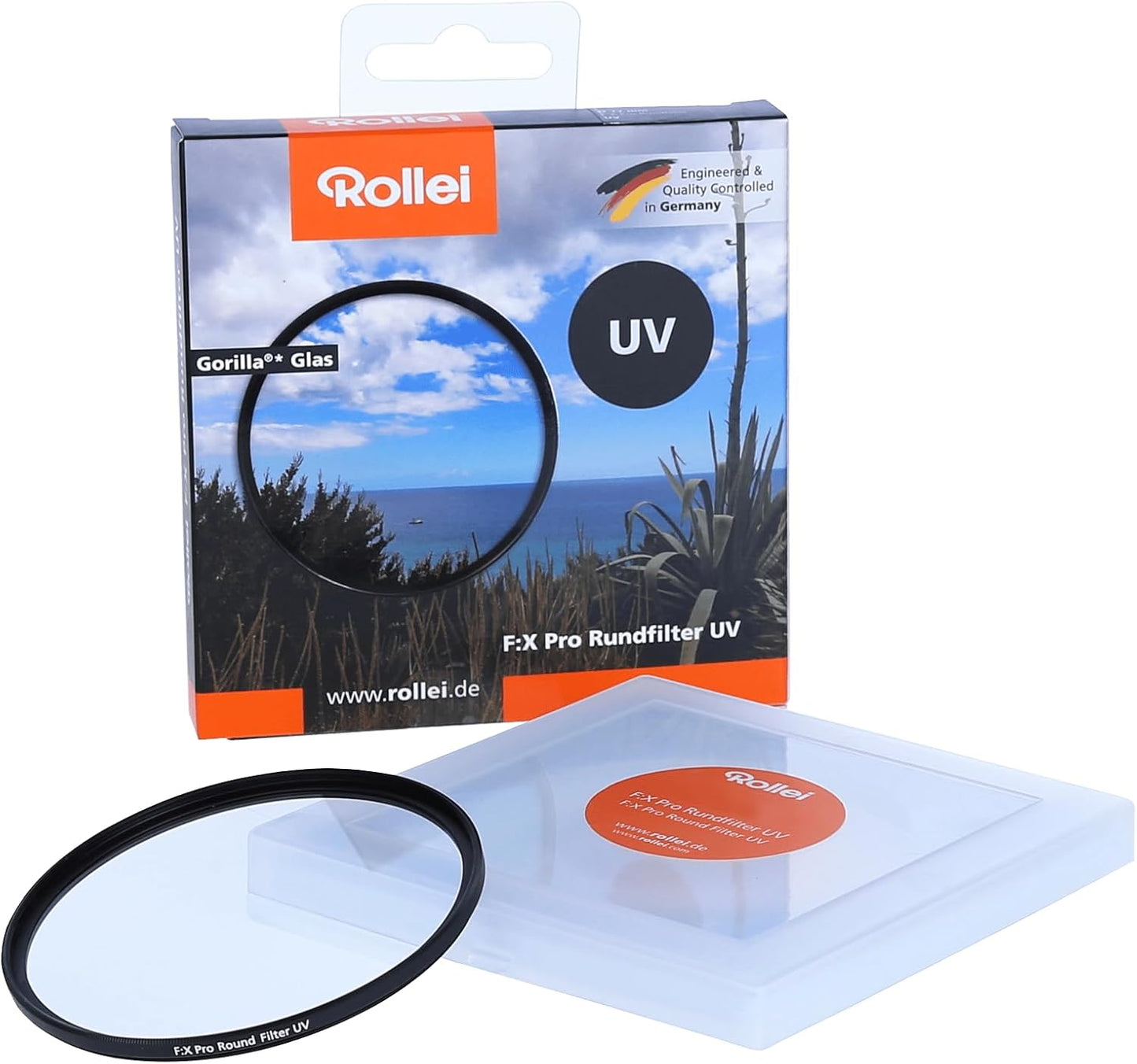 Rollei Filter & Protective with Titanium Ring for Outdoor Use