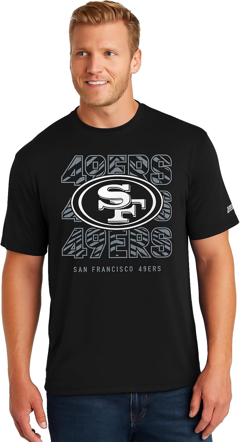 NFL Men's Short Sleeve Team Graphic T-Shirt for Every Fan