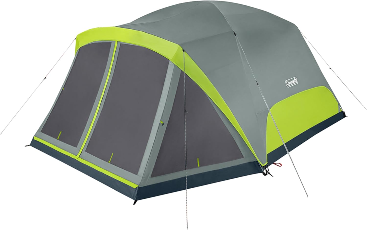 Coleman Skydome Camping Tent with Screened Porch for 4-8 People