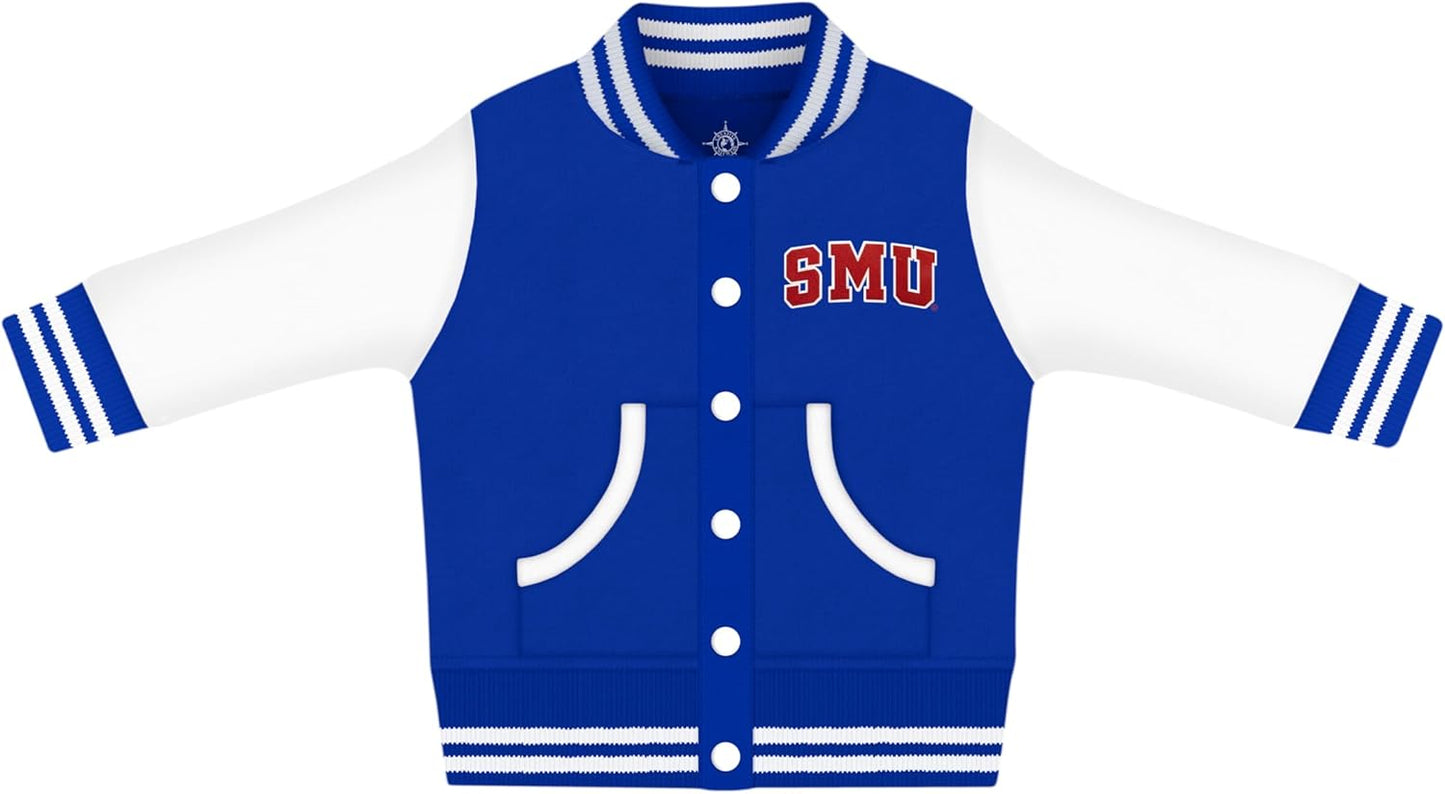 Creative Knitwear College Baby Varsity Jacket for Little Fans
