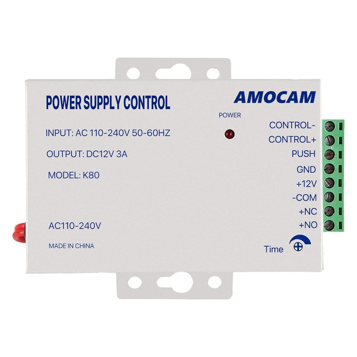 AMOCAM K80 Power Supply Control: Effortless Access Control