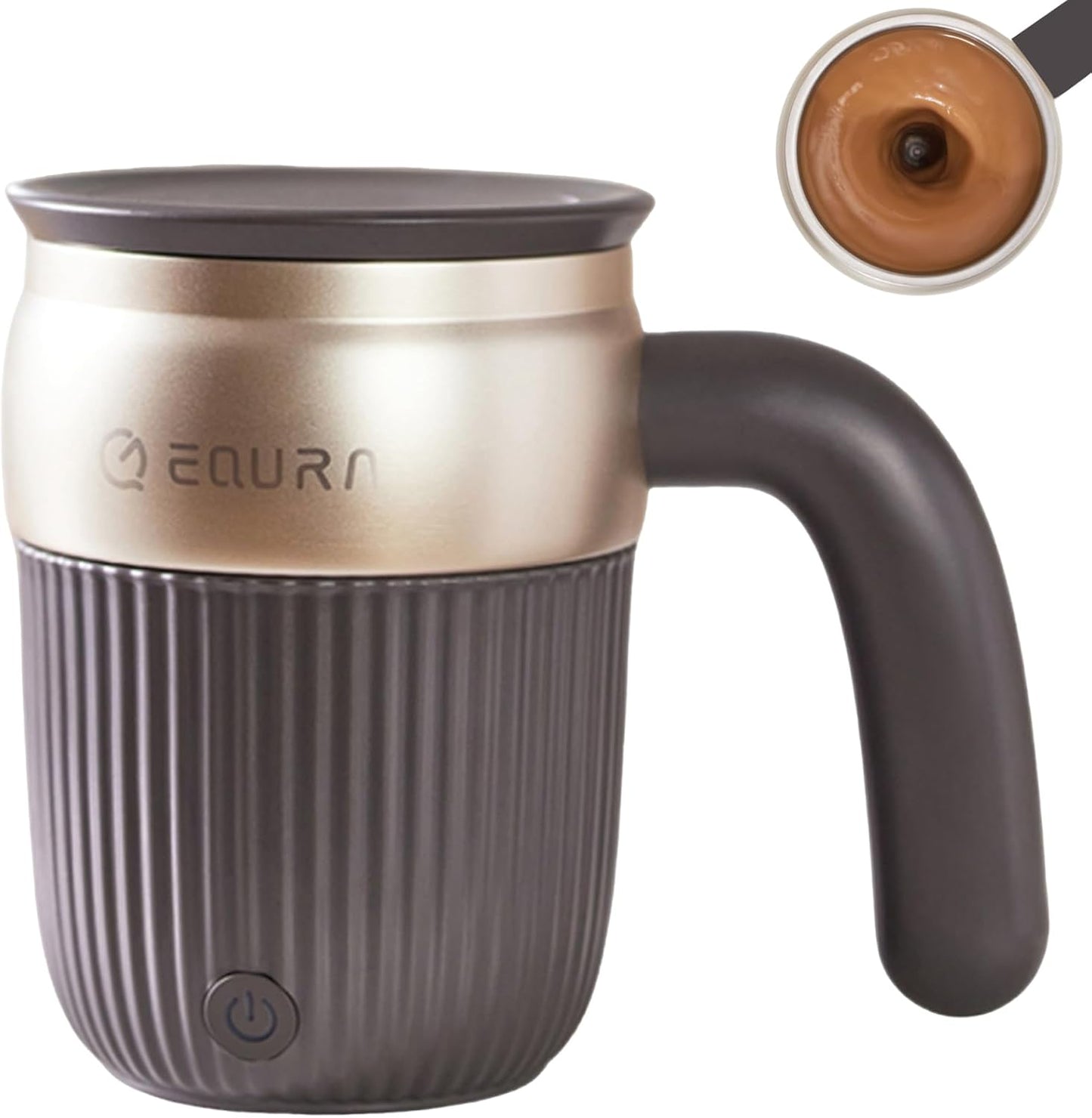 Self Stirring Coffee Mug | Automatic Mixing Cup | Stainless Steel Electric Mug