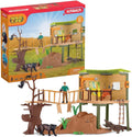 Schleich Wild Life Safari Ranger Adventure Station - Imaginative