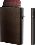 Mens Wallet Card Holder Pop Up Card Case - Slim Front Pocket