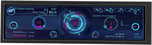 8.8 External Temp Monitor: Track PC Data Easily!
