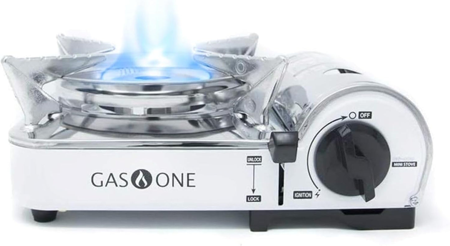 GasOne Emergency Gear Mini Butane Portable Gas Stove Review