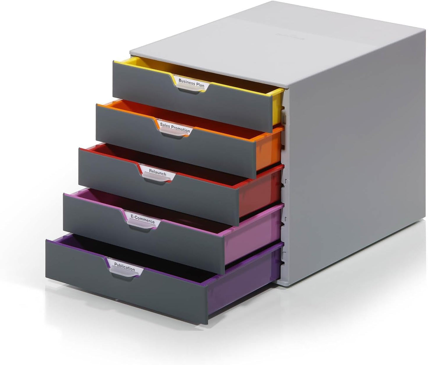 Durable Varicolor 5 Drawer Unit for Efficient Document Storage