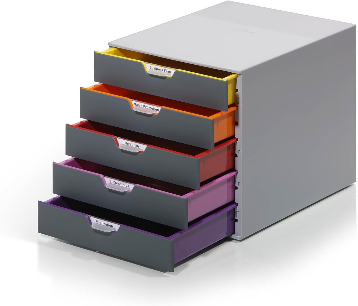 Durable Varicolor 5 Drawer Unit for Efficient Document Storage