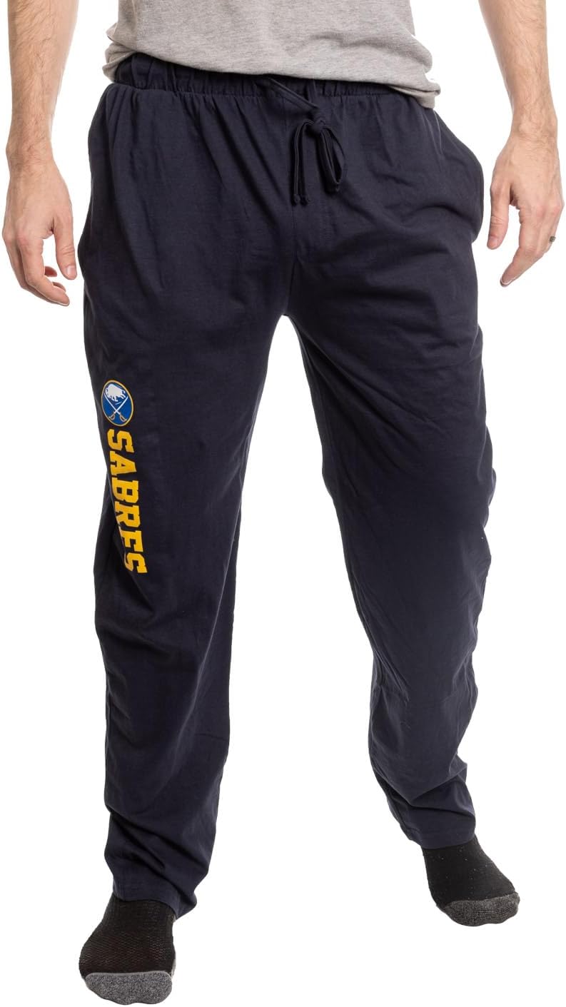 Calhoun NHL Mens Lightweight Cotton Jersey Lounge Pants Review