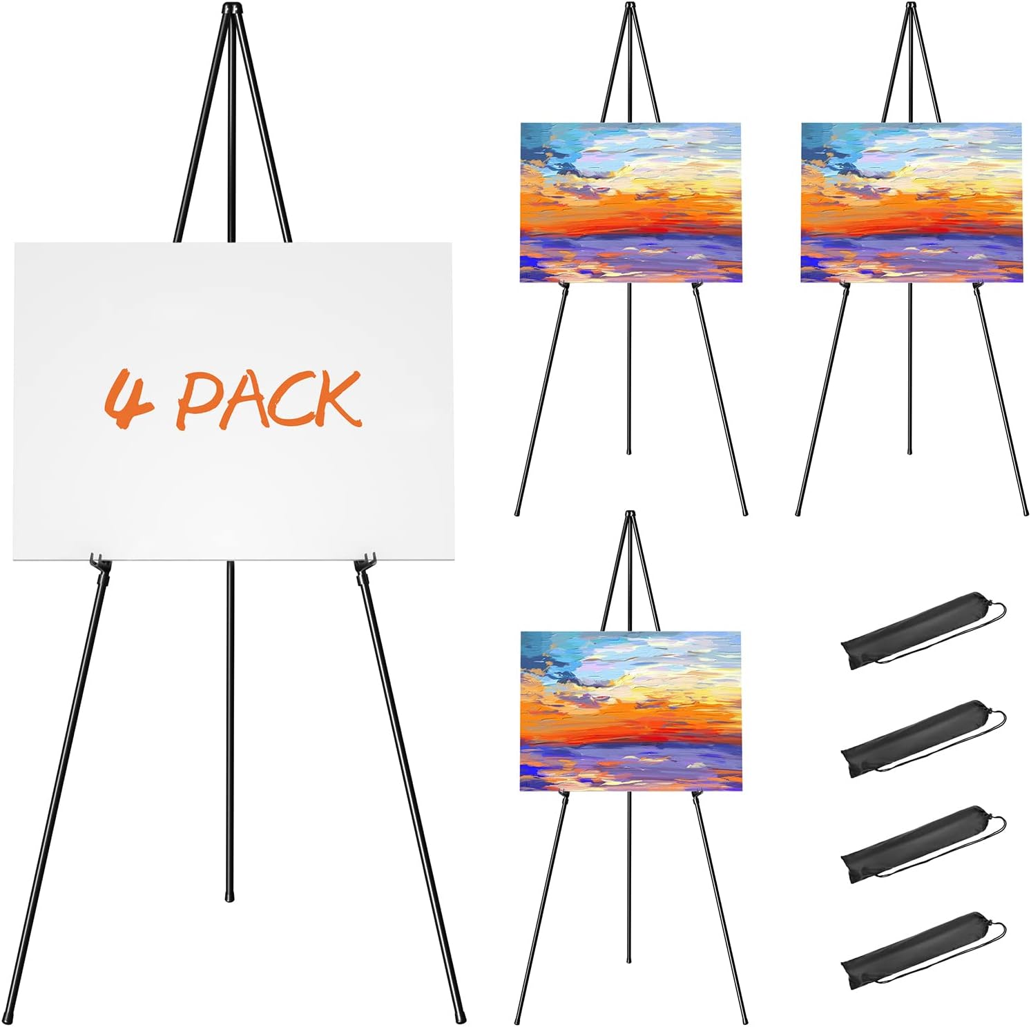 Easel Stand for Display, Aredy 63 Portable Painting Easel