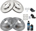 TRQ Brake Pad & Rotor Kit for 2003-2012 INFINITI & Nissan