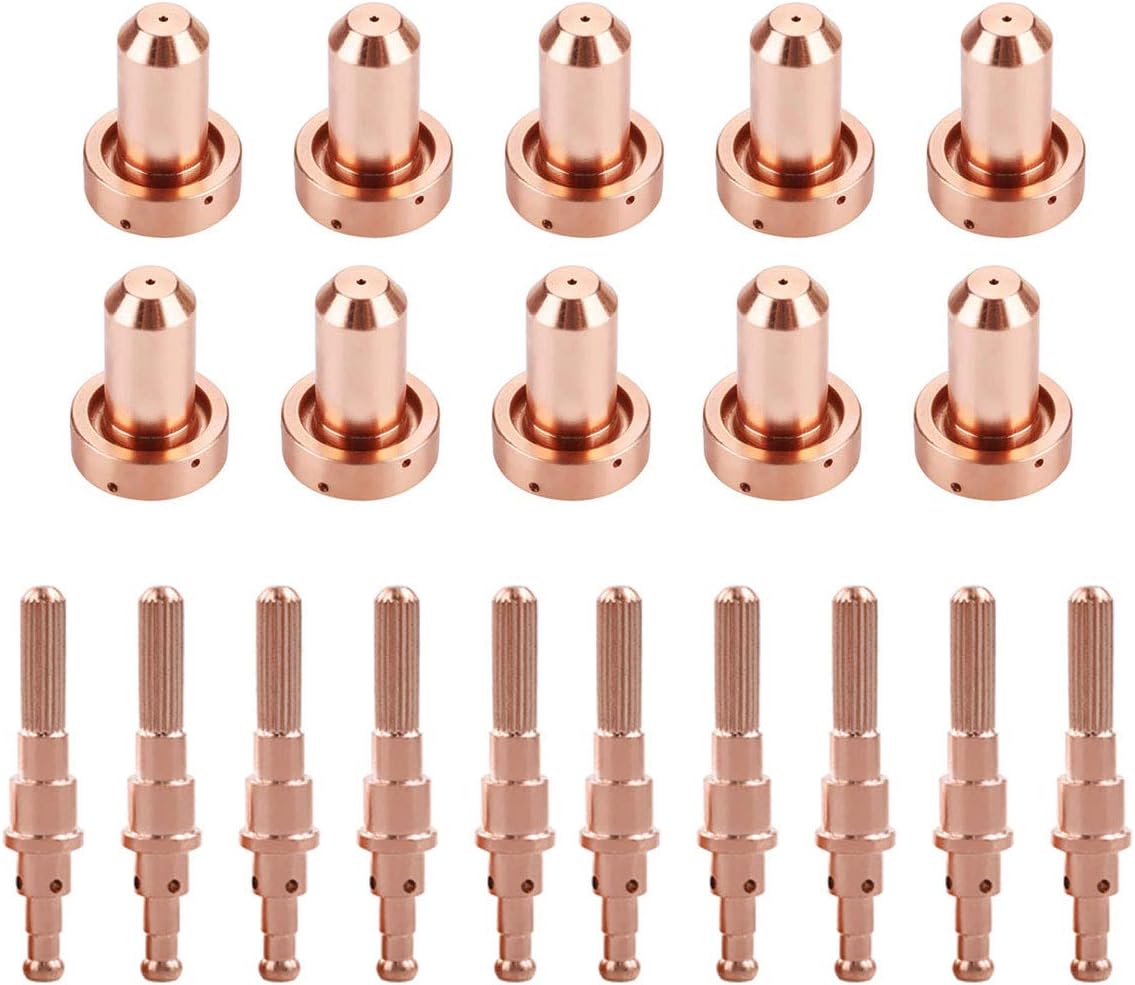 KEMAO 9-8212 Nozzle Tips and 9-8215 Electrode for Plasma Cutting