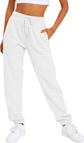 Women's Baggy Fleece Sweatpants - Warm High Waisted Joggers