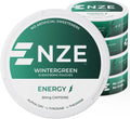 NZE Caffeine Nootropic Pouches Wintergreen - Clean 50mg Boost