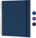 Undated Daily Planner To Do List Hourly Schedule 200 Pages - Navy