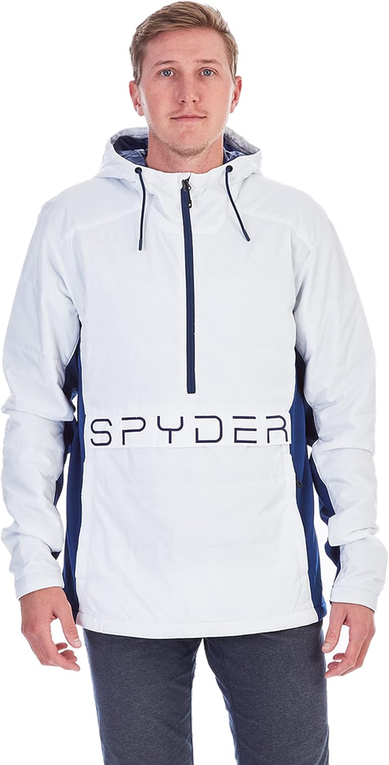 Spyder Men's Insulated Anorak: Ultimate Wind Protection