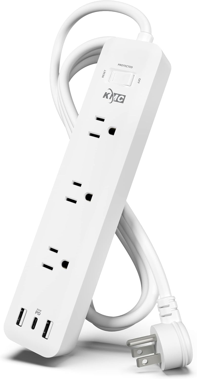 KMC USB-C PD Power Strip: 30W Fast Charging