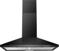 SNDOAS Black Range Hood 30 in - Quiet 450 CFM Ventilation