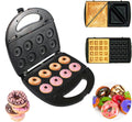 3-in-1 Donut Maker & Waffle Machine - Breakfast Delight!
