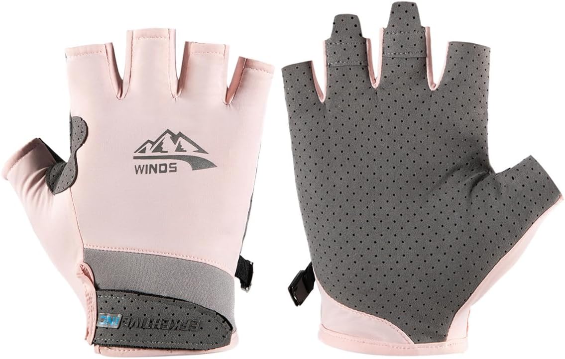 SUJAYU UV Protection Fingerless Gloves