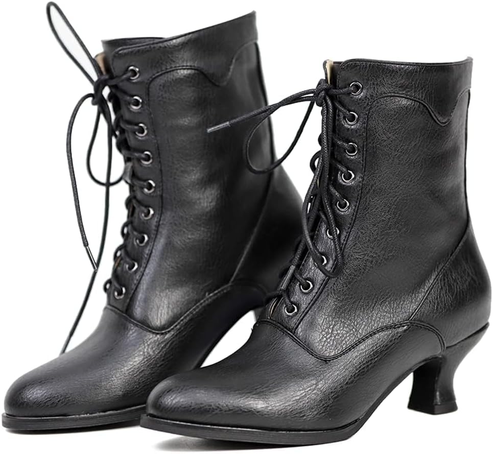 Victorian Boots for Women - Perfect Witch Costume Footwear
