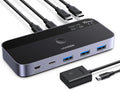 UGREEN 10 Gbps USB-C Switch 2-In 4-Out - Fast File Sync and Device