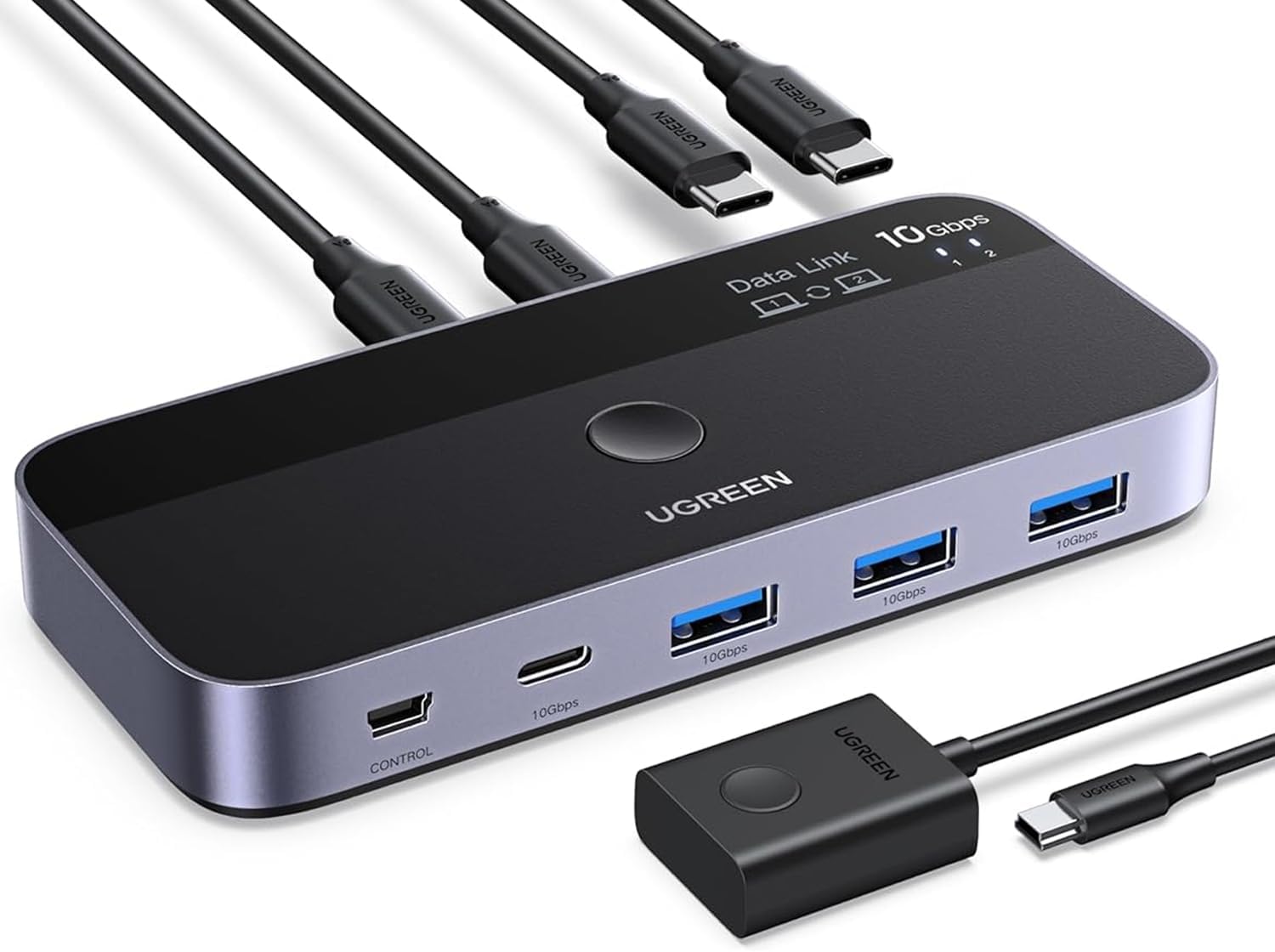 UGREEN USB-C Switch for Efficient File Sync and Device Sharing