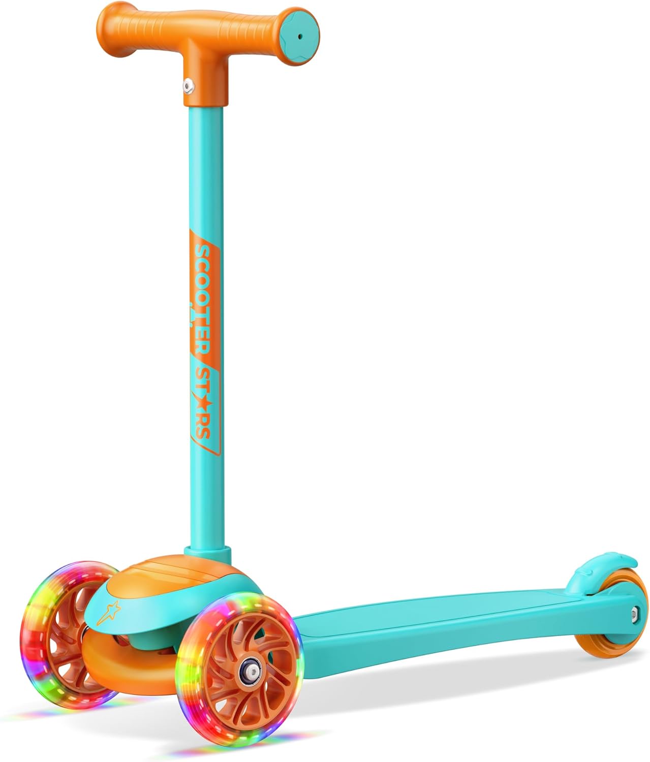 3 Wheel Scooter for Kids with LED Wheels and Anti-Slip Deck