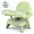 3-in-1 Toddler Booster Seat for Dining Table and Floor - Portable