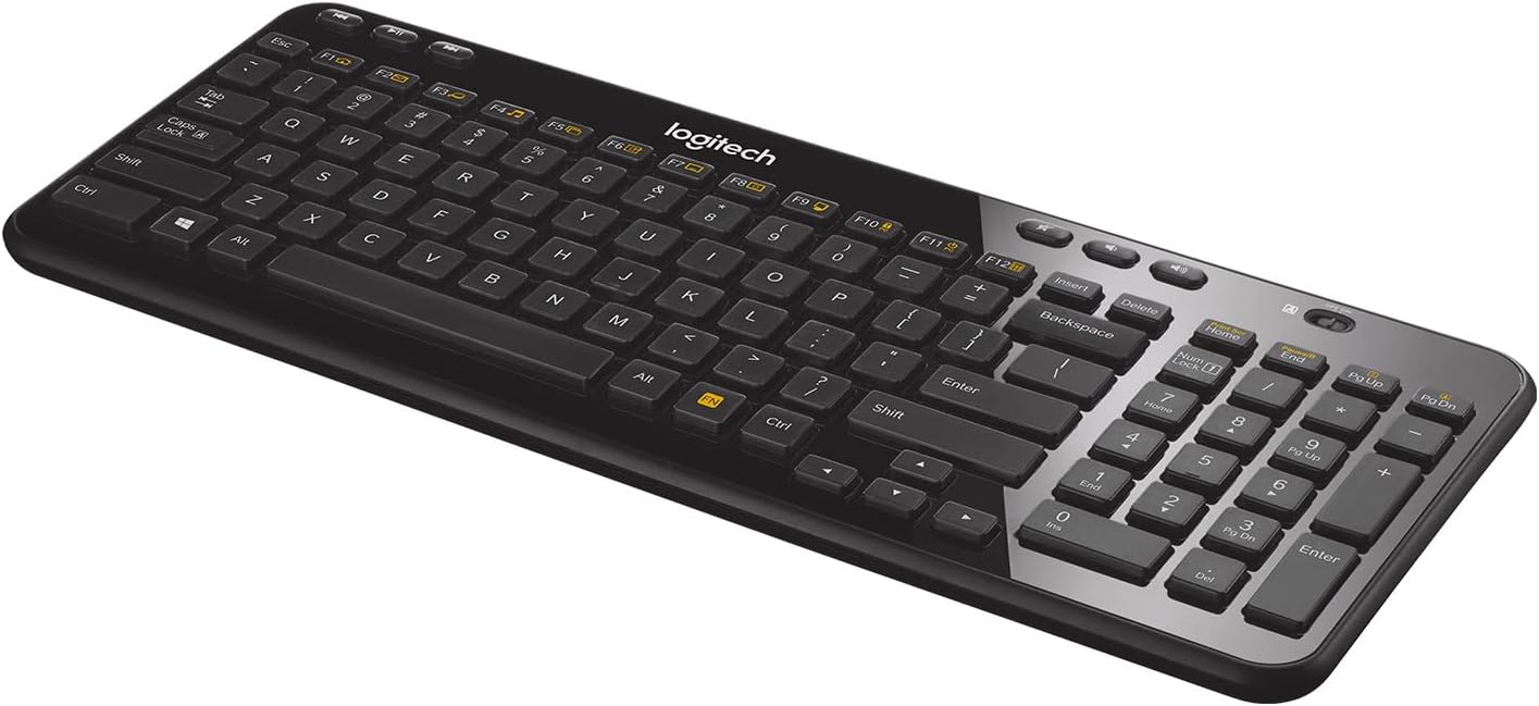 Logitech K360 Wireless Keyboard: 3-Year Battery Life!