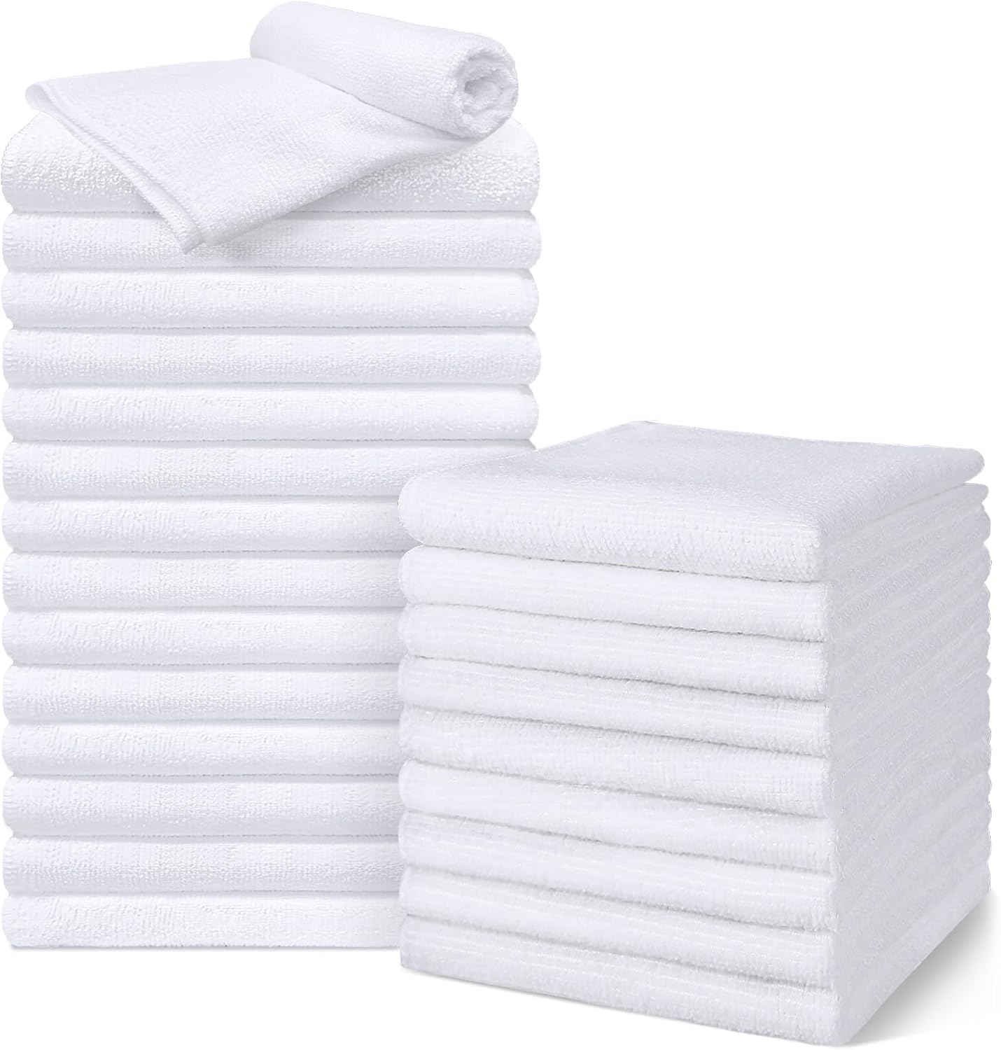 Super Soft Microfiber Salon Towels 24 Pack for All Uses