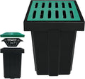 Catch Basin for Drainage with Fiber Glass Grate 18x18x24 in - Durable
