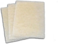 Cut Replacement Skimmer Mat Beige Coarse Filter Media 14in x 18in - 3