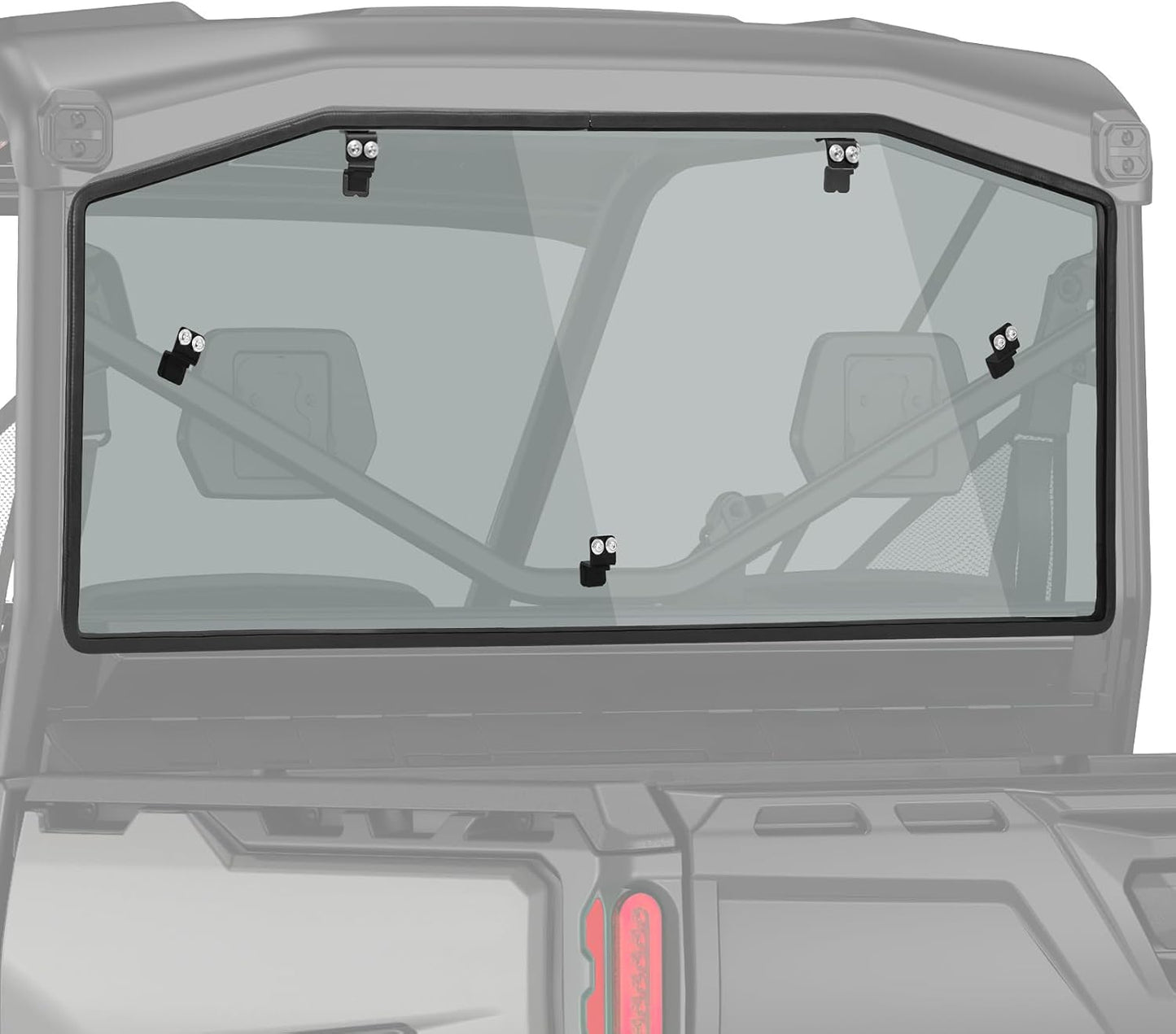 KEMIMOTO Dark Tinted Rear Windshield for Can-Am Defender Models