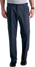 Haggar Men's Cool 18 Pro Pleat Front Classic Fit Pants - Regular & Big