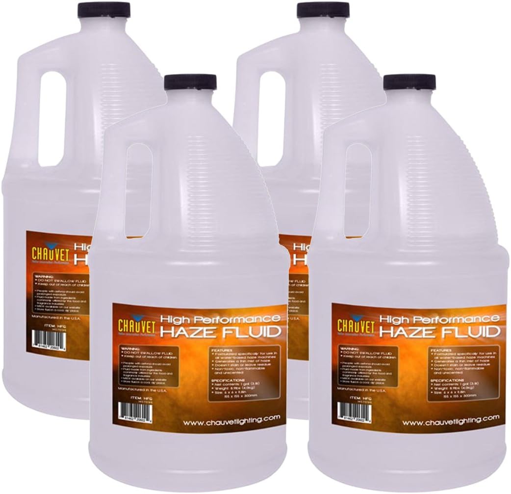Chauvet HFG Haze Fluid - Perfect for Water-Based Haze Machines