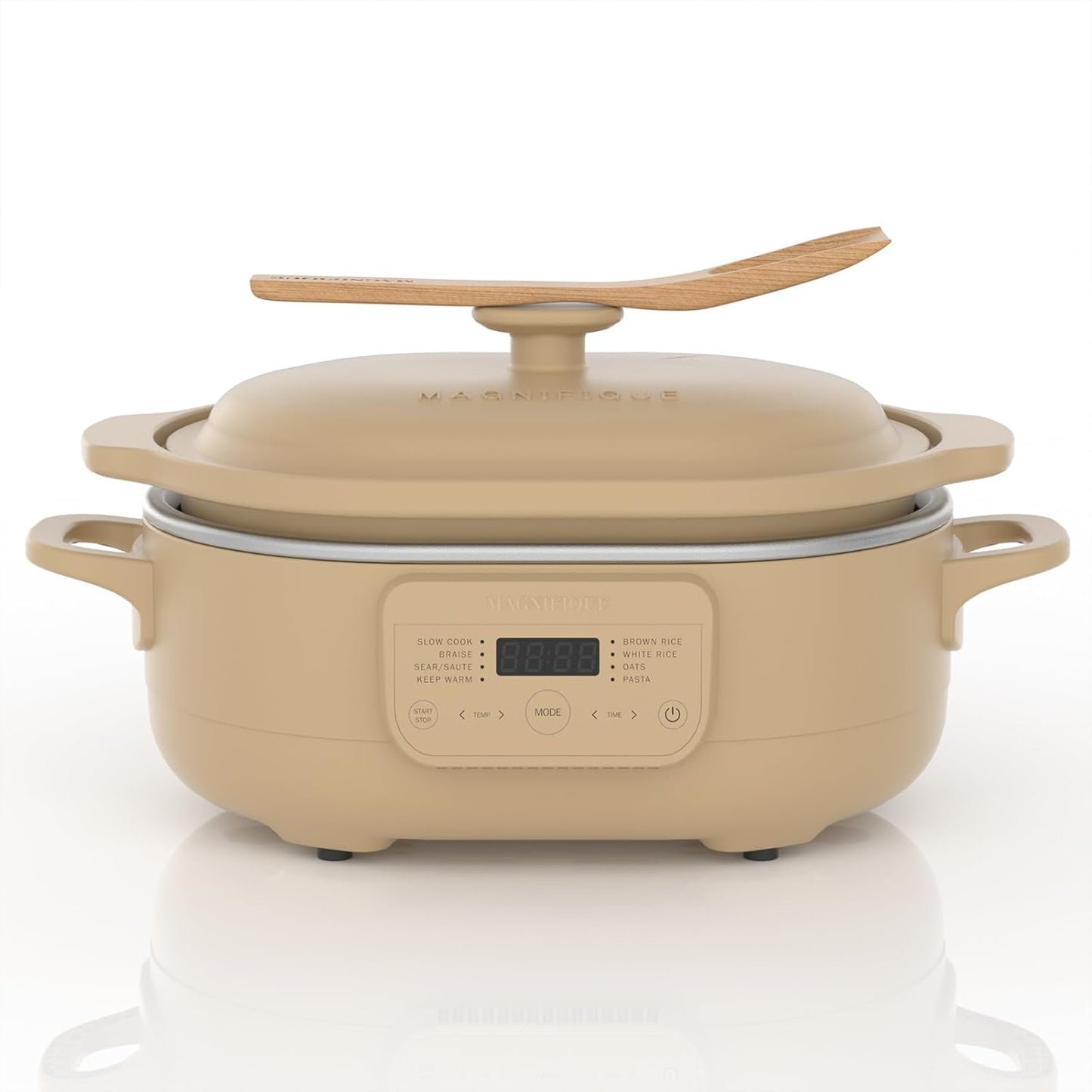 4 Quart Programmable Slow Cooker with 8-in-1 Multi Cooker Features