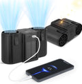 Portable Solar Waist Clip Fan - Cool Anywhere!