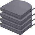 Outdoor Chair Cushions Set of 4 Waterproof Patio Seat Cushions