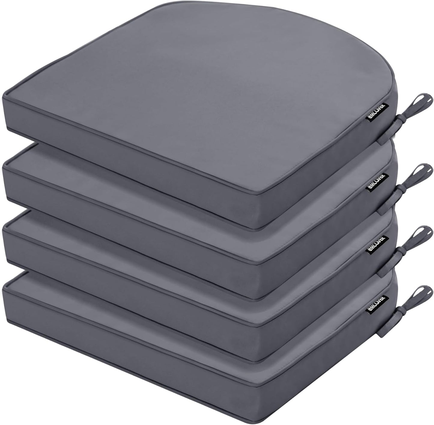 Outdoor Chair Cushions Set of 4 Waterproof for Patio Comfort
