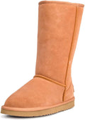 AUSLAND Women's Classic Winter Snow Boots - Cozy Mid-Calf Comfort