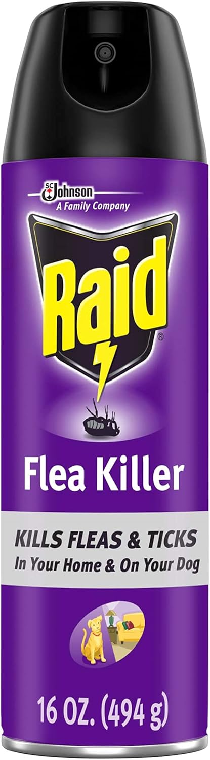 Raid Flea Killer for Home and Pets - Effective Insect Control