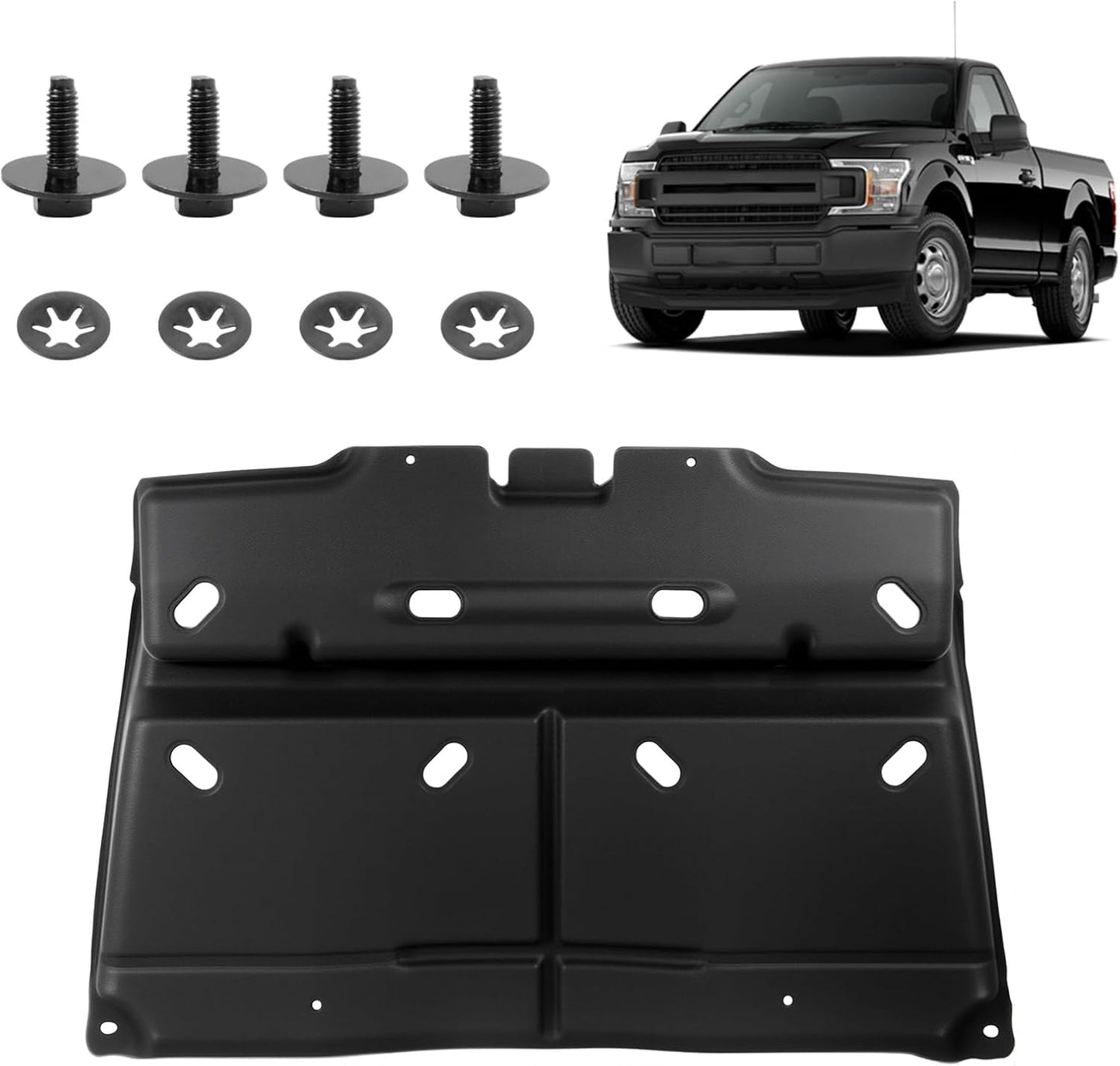 Engine Splash Shield Cover for 2015-2022 F150 Gasoline Models