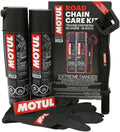 Motorcycle Chain Clean Lube Kit C1 C2 Complete MC Care System