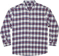 Double Pump Big and Tall Flannel Shirts for Men - Soft Cotton Plaid