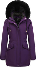 Women's Long Winter Down Coat Thicken Fleece Lined Parka - Warm extra