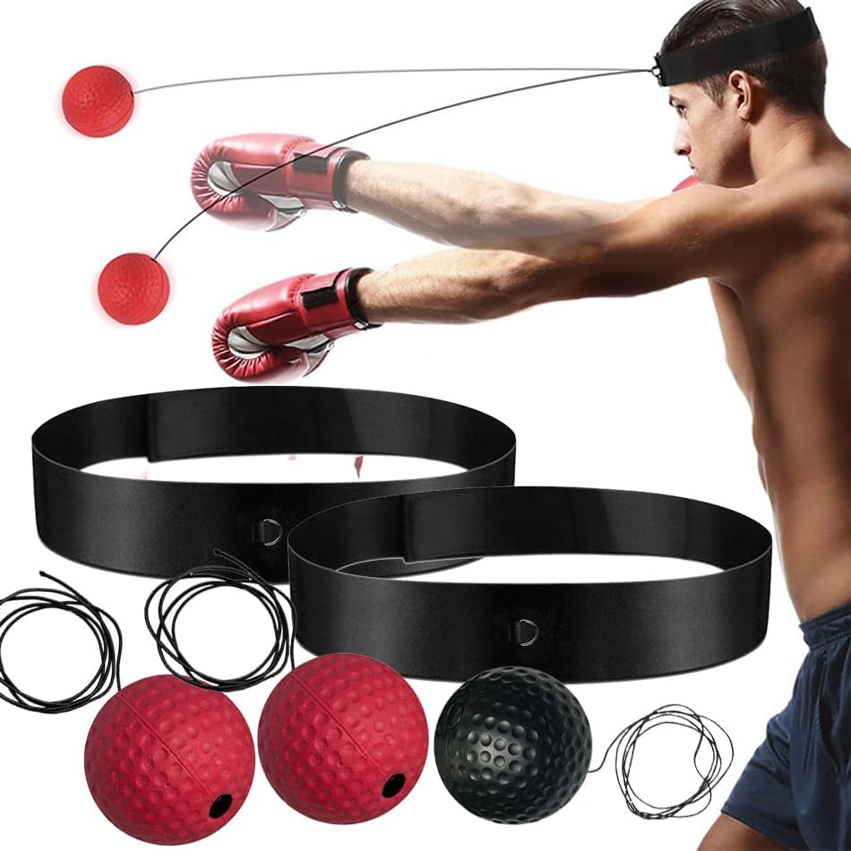 Speed & Coordination Boost: Boxing Reflex Ball Set