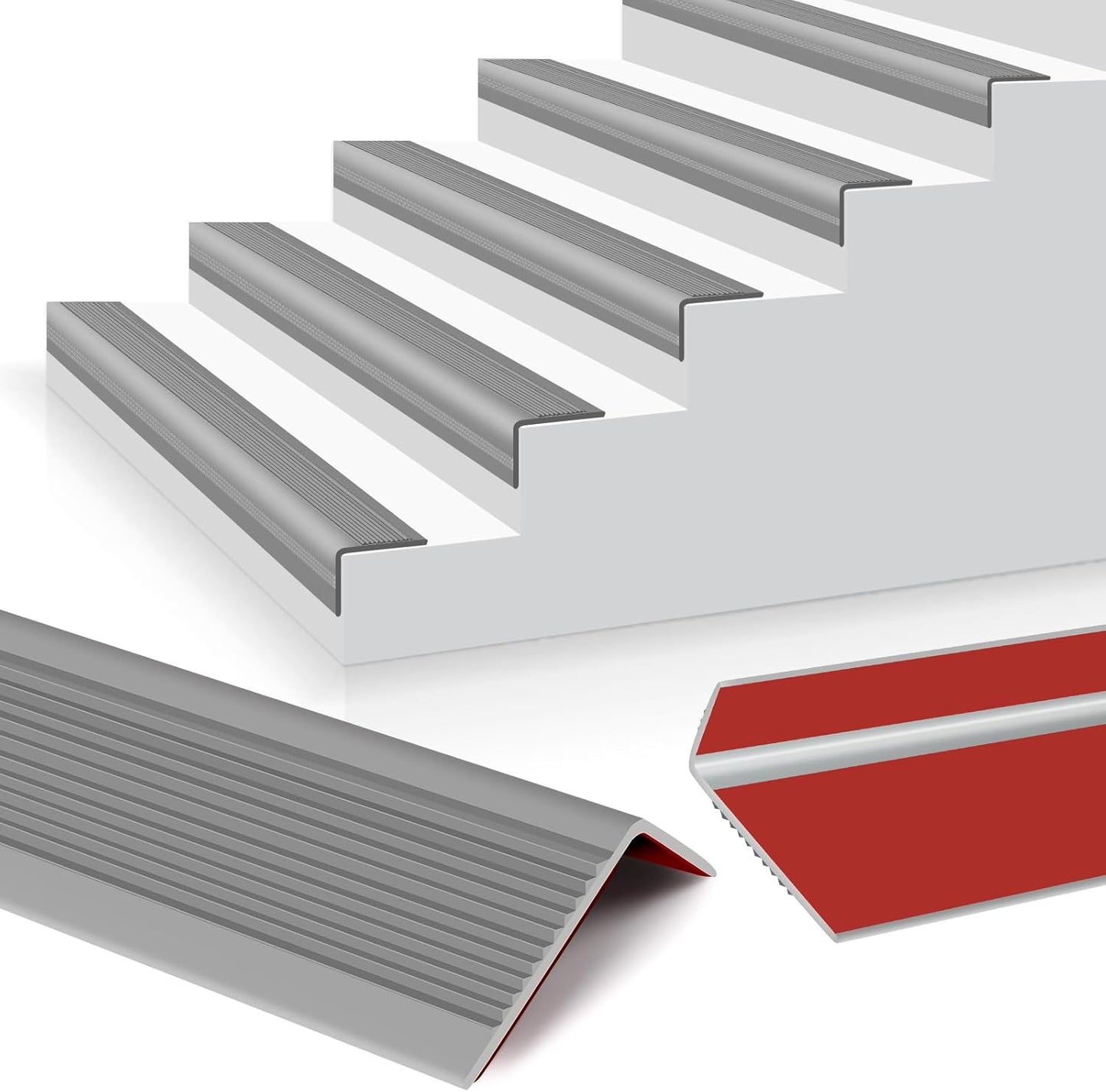 Rubber Stair Edging Self Adhesive Step Edge Protector for Safety