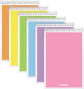Oxford Steno Spiral Notebooks 6-Pack, 6x9 in Gregg Ruled - Portable