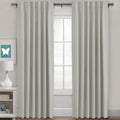 Blackout Curtains 52 x 84 in Pale Oak (2 Panels) - Thermal Insulated